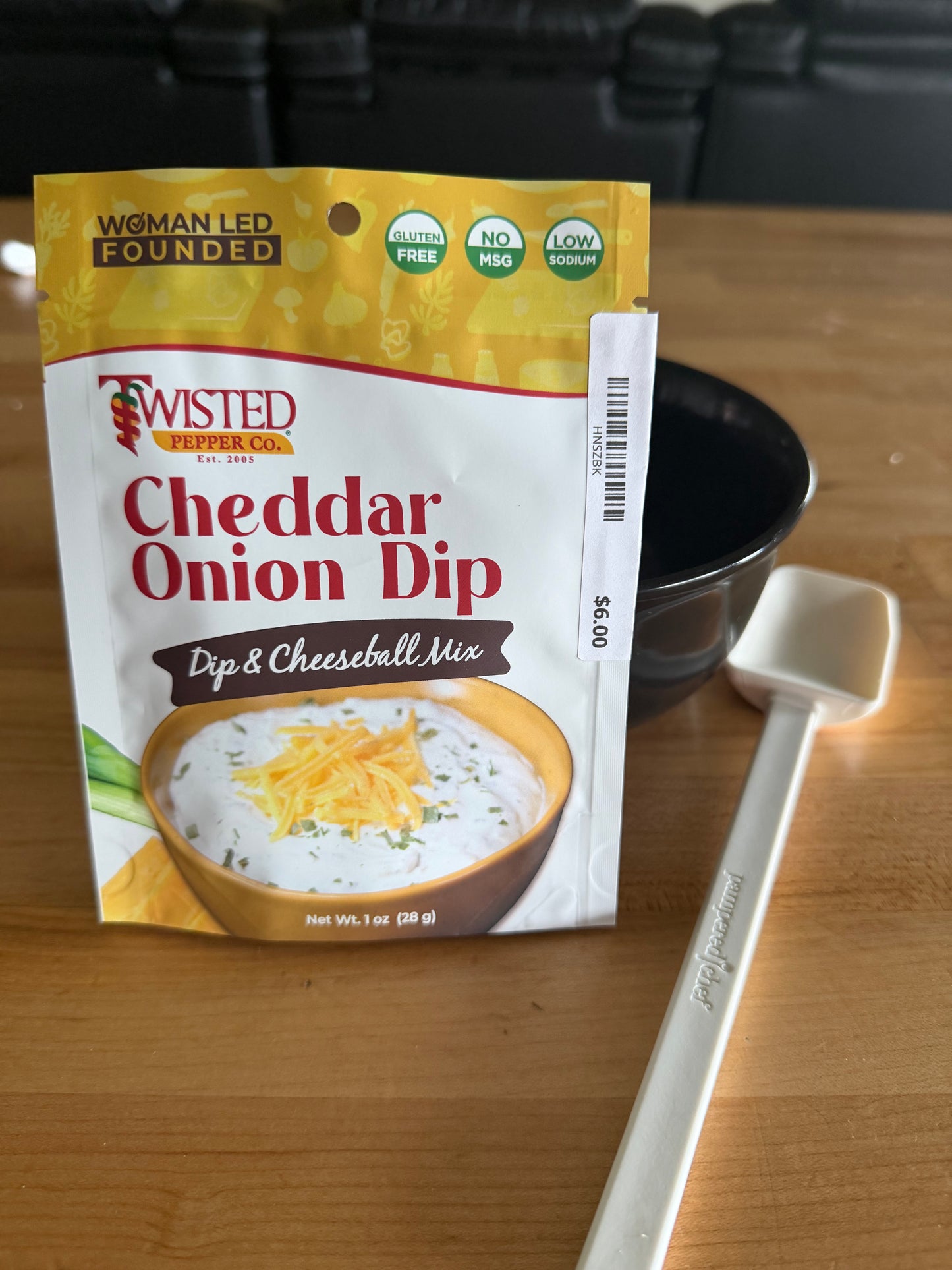 Twisted Pepper Dip Mix - Cheddar Onion