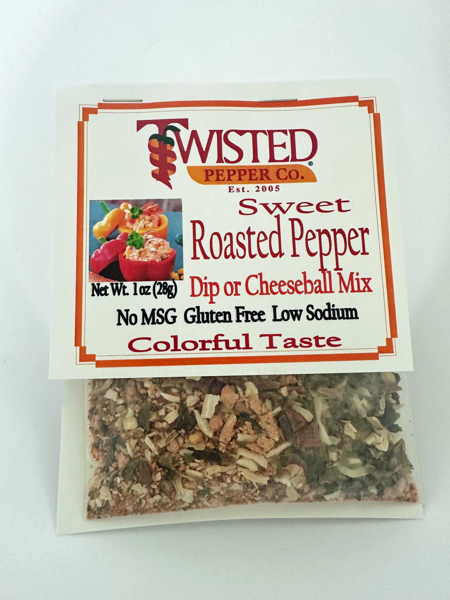 Twisted Pepper Dip Mix -Sweet Roasted Pepper