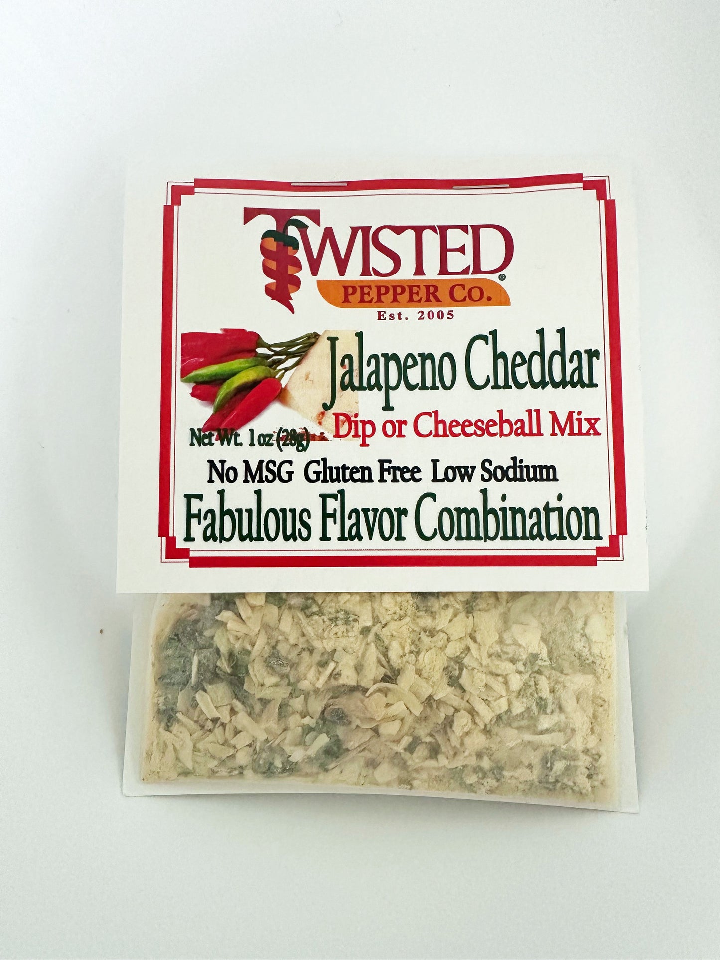 Twisted Pepper Dip Mix -Jalapeno Cheddar