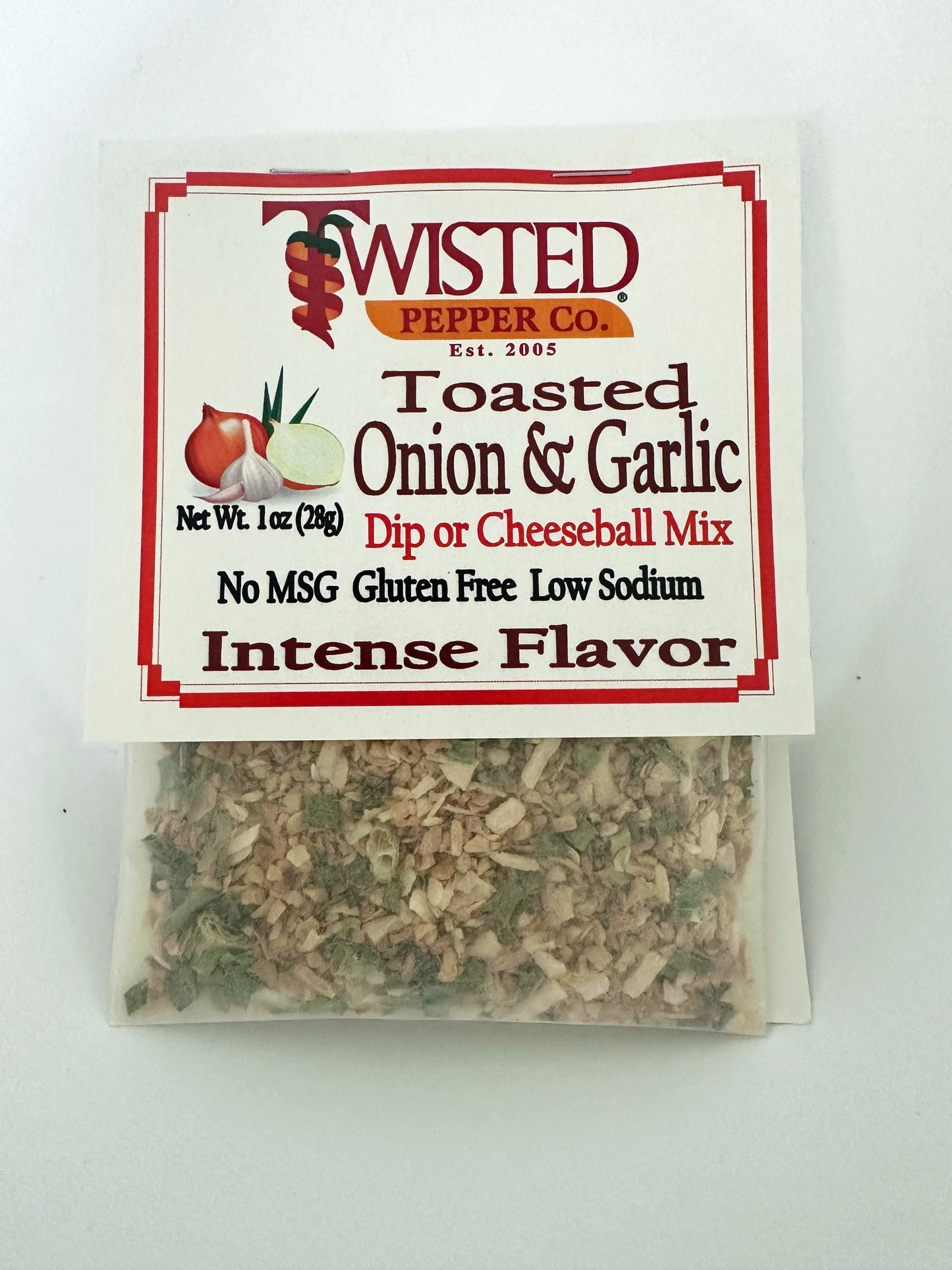 Twisted Pepper Dip Mix -Toasted Onion & Garlic