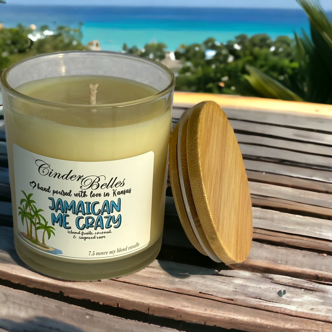 8 oz candle - Jamaican Me Crazy!