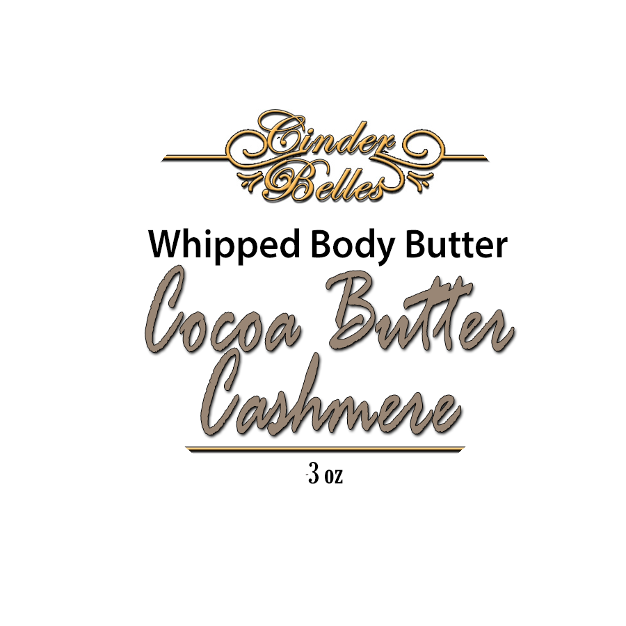 Whipped Body Butter by CinderBelles - Choose from 4 scents 3 oz