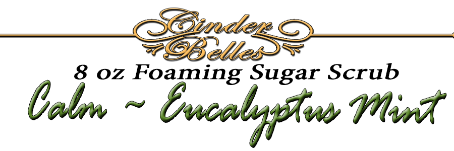 Foaming Sugar Scrub by CinderBelles choose from 4 scents