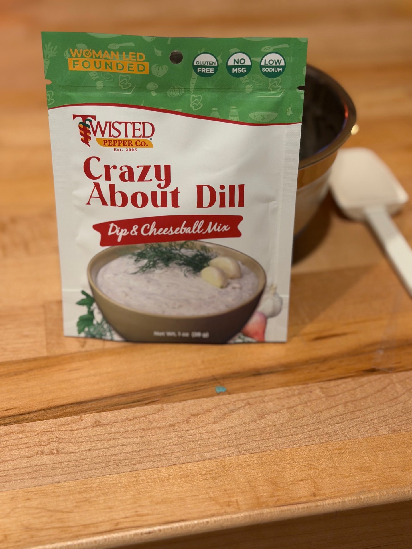 Twisted Pepper Dip Mix -Crazy about dill