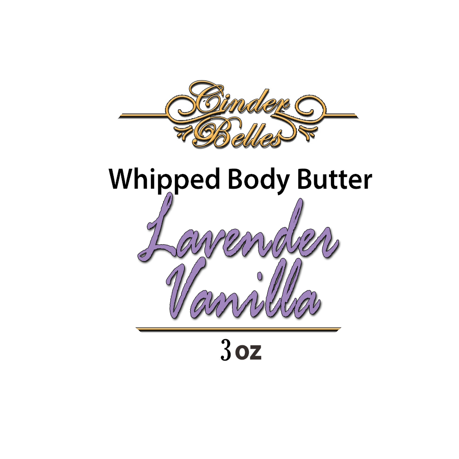 Whipped Body Butter by CinderBelles - Choose from 4 scents 3 oz