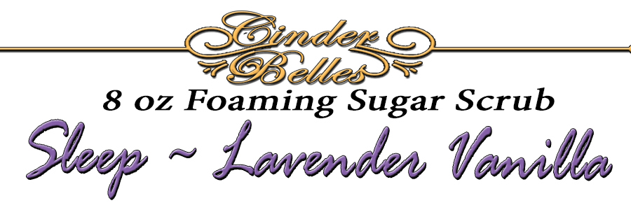 Foaming Sugar Scrub by CinderBelles choose from 4 scents