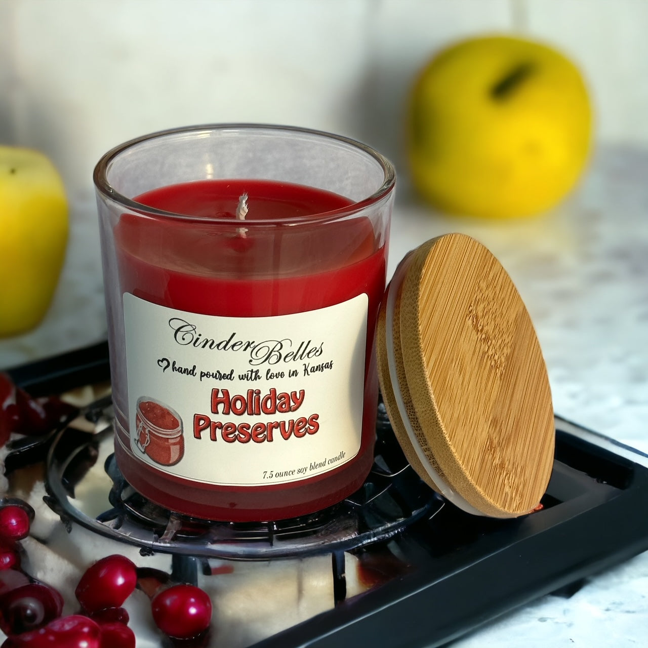 8 oz candle - Holiday Preserves