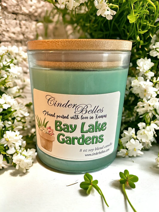 8 oz Candle - Bay Lake Gardens