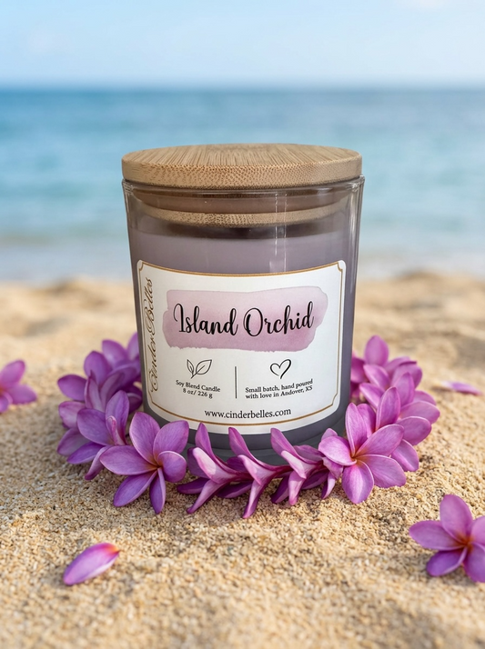 8 oz candle - Island Orchid