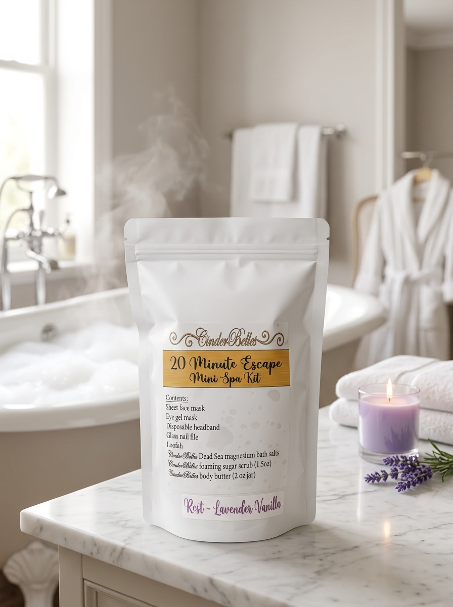 20 Minute Escape Mini Spa Kit - Choose from 4 scents