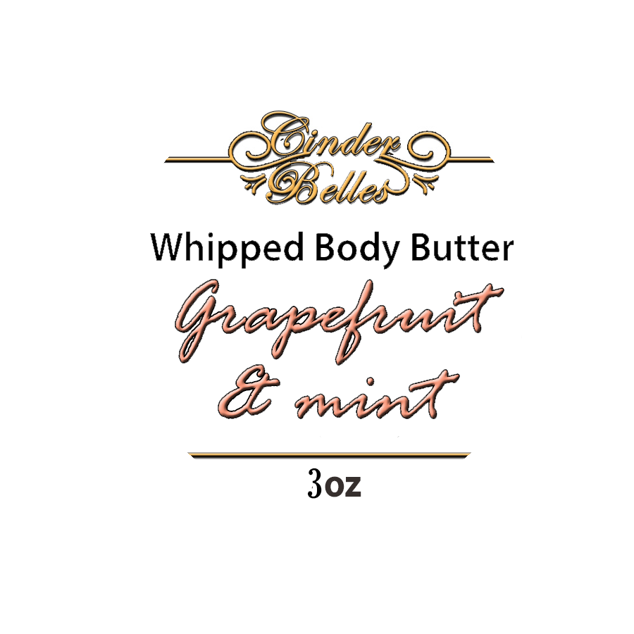 Whipped Body Butter by CinderBelles - Choose from 4 scents 3 oz